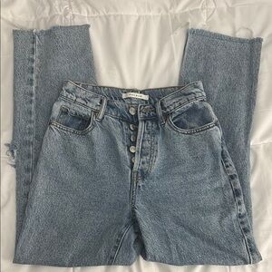 Pacsun Light Blue Straight Leg Jeans